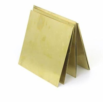 ASTM Customized Brass Sheet Plate C2600 C2800 C22000 Cuzn37 H62