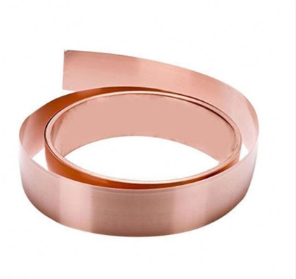 99.99% 99.95% Copper Sheet Strip Coil C11000 For Electronics 1000mm
