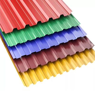 Prepainted Galvanized Corrugated Steel Roofing Sheet Cold Rolled PPGI Dx52D + Z 2mm