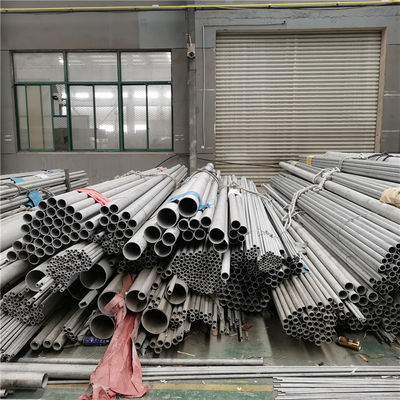 Round SS304 Stainless Steel Welded Pipe Seam Seamless
