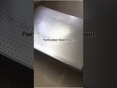 Bending Stainless Steel Perforated Plate Sheet High Purity